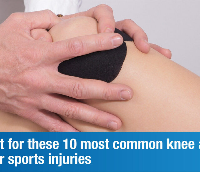 10 Knee and Shoulder Sports Injuries That You Can Prevent