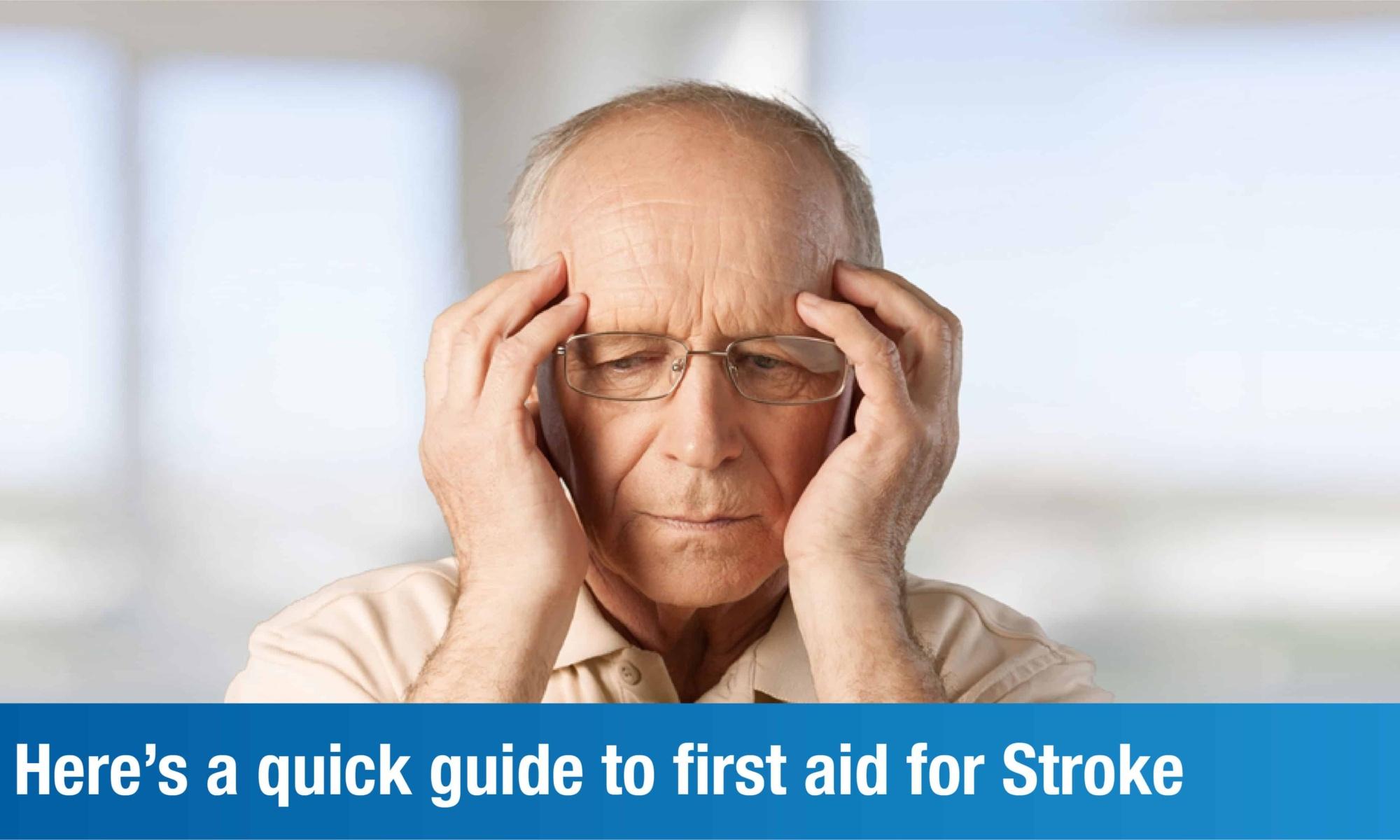 First Aid For A Stroke: What To Do
