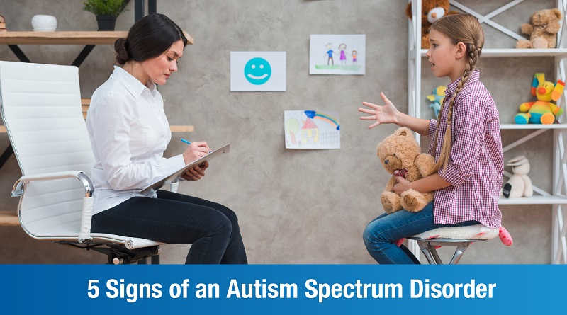 Top 5 signs of an Autism Spectrum Disorder