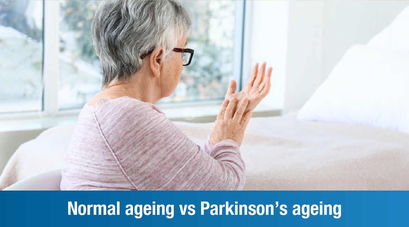 Normal ageing vs Parkinson’s ageing