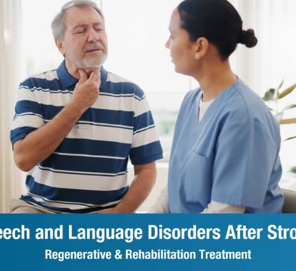 Speech and Language Disorders After Stroke: Regenerative & Rehabilitation Treatment