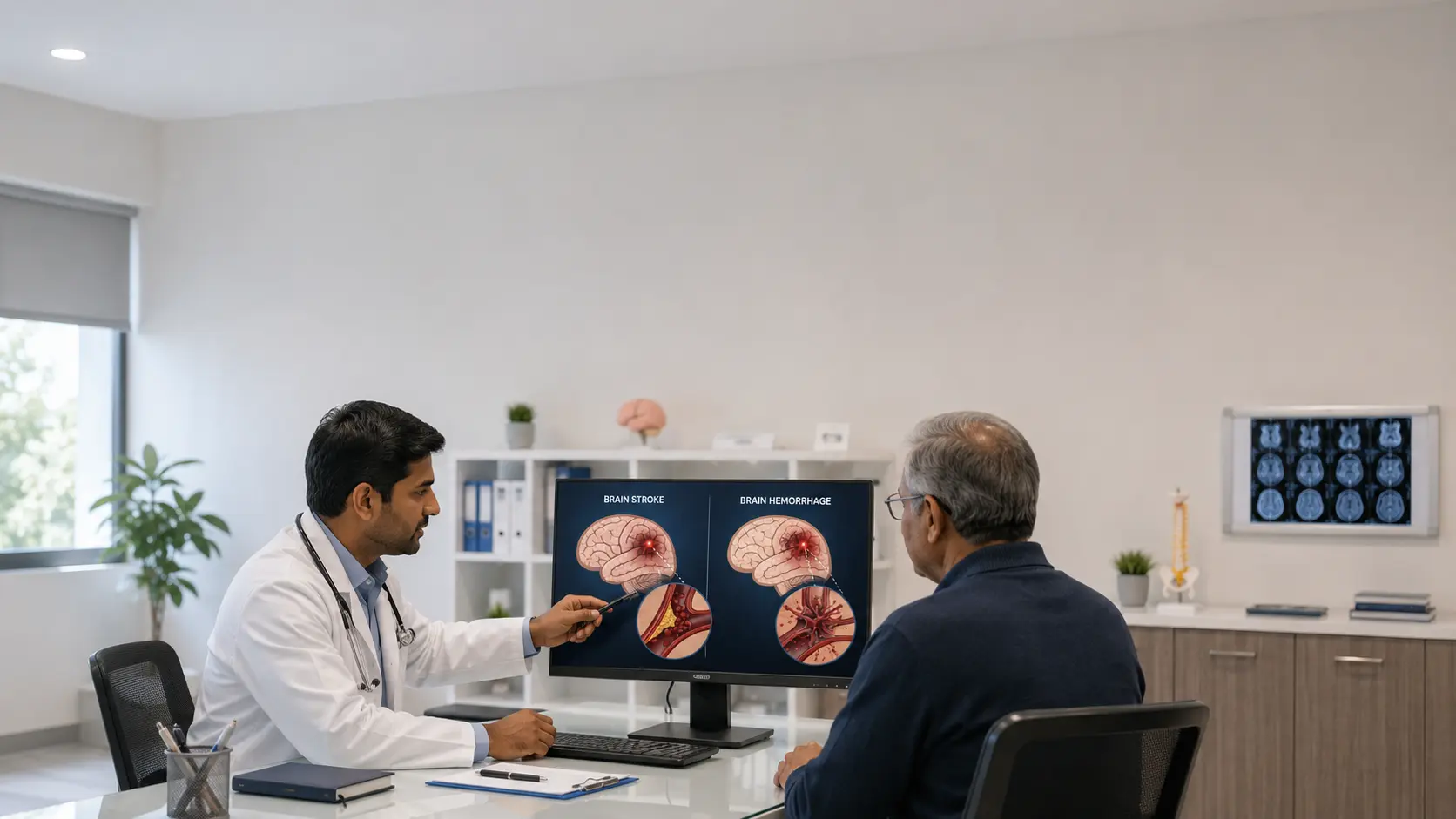 Brain Stroke vs Brain Hemorrhage