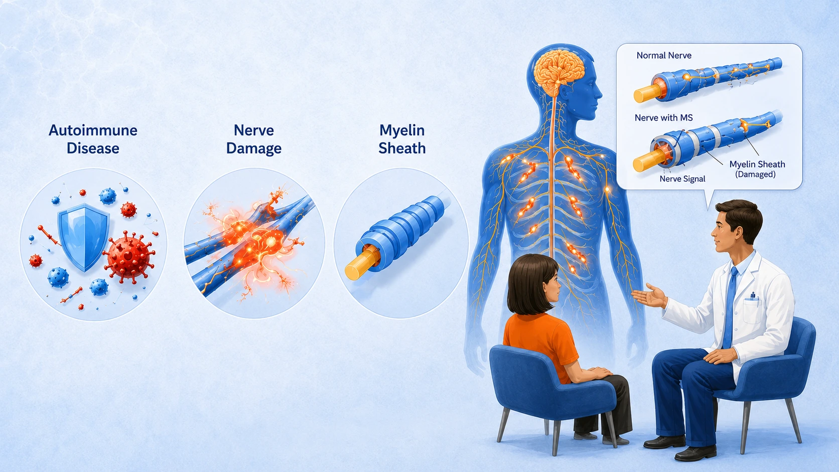 Multiple Sclerosis (MS): Definition, ICD-10 Code, Diagnosis, and Treatment